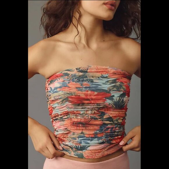 Brand New Pilcro Textured Tube Top - Picture 6 of 10